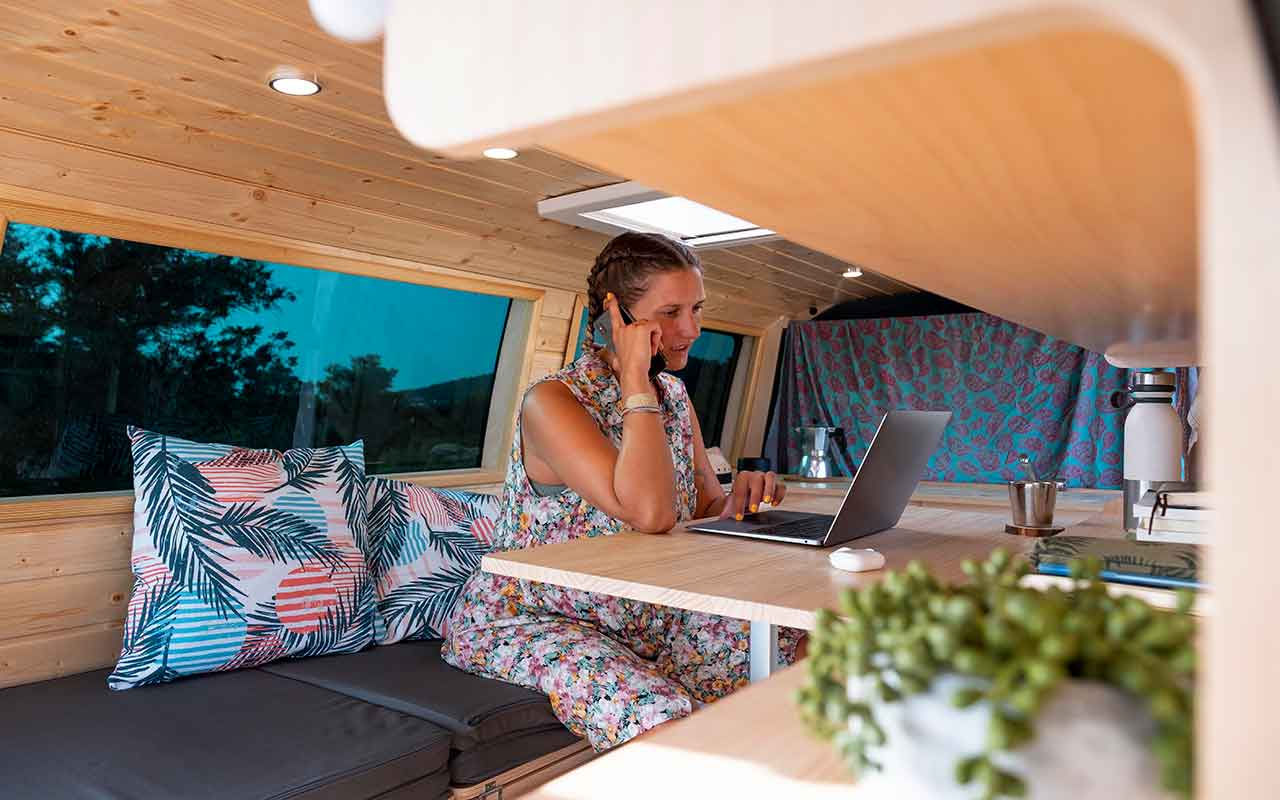 meilleurs emplacements pour un coin bureau dans un mobil-home