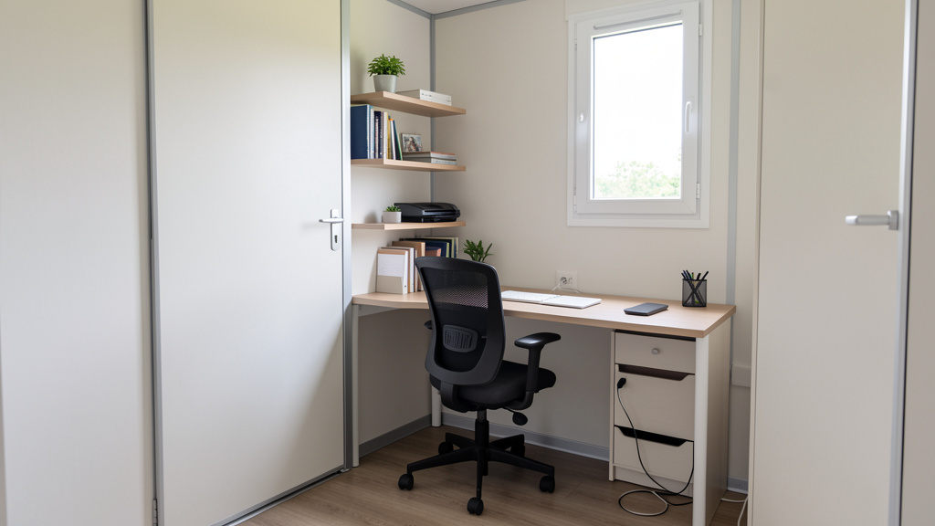 Aménager un coin bureau dans un mobil-home : astuces et idées pratiques