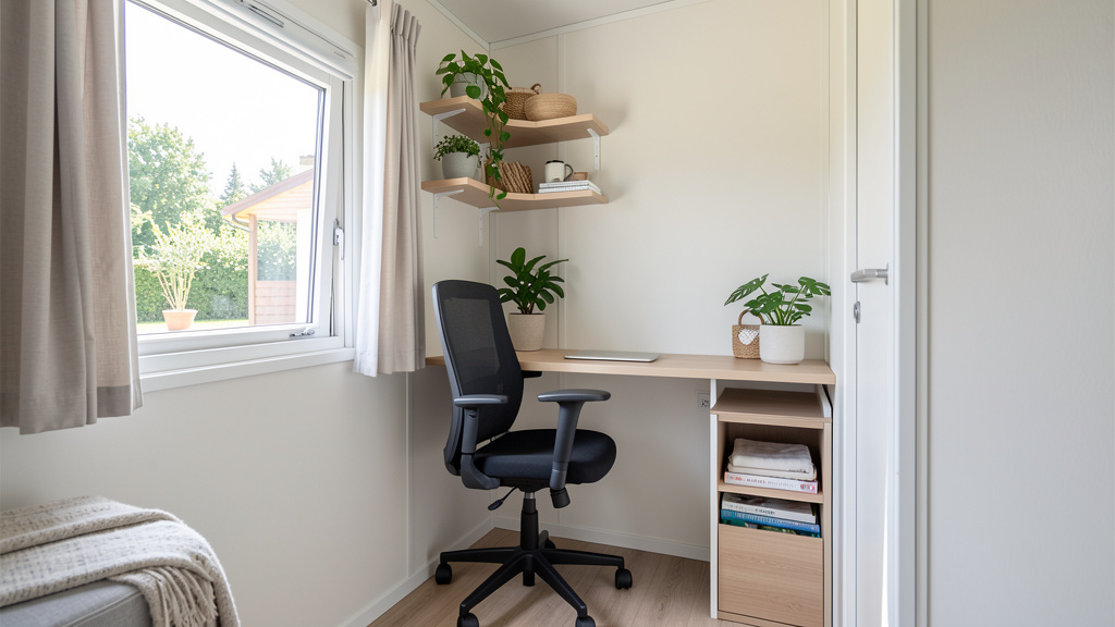 meilleurs emplacements pour un coin bureau dans un mobil-home