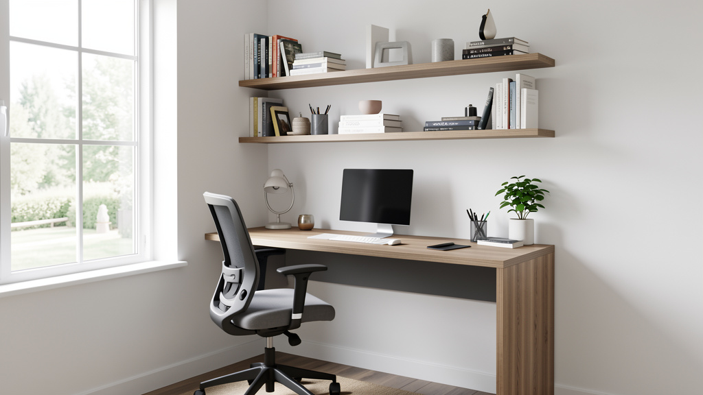 Styles de bureaux avec étagère