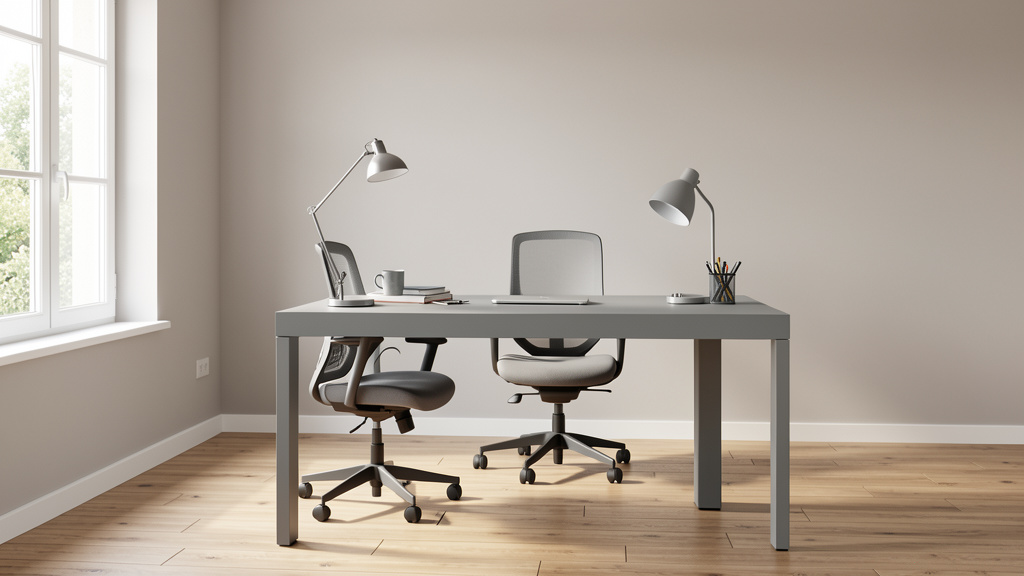 Bureau gris : le guide complet pour un espace de travail moderne et élégant