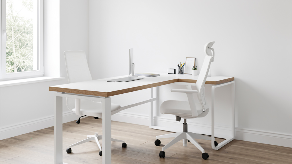 Bureau Joiscope blanc
