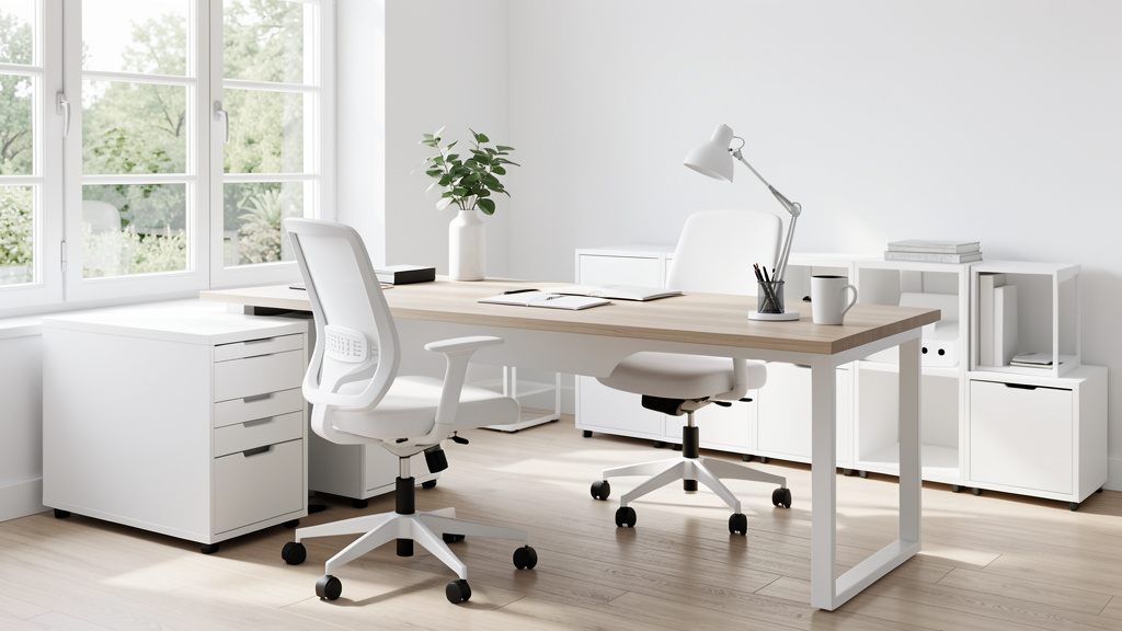 Bureau SogesHome blanc