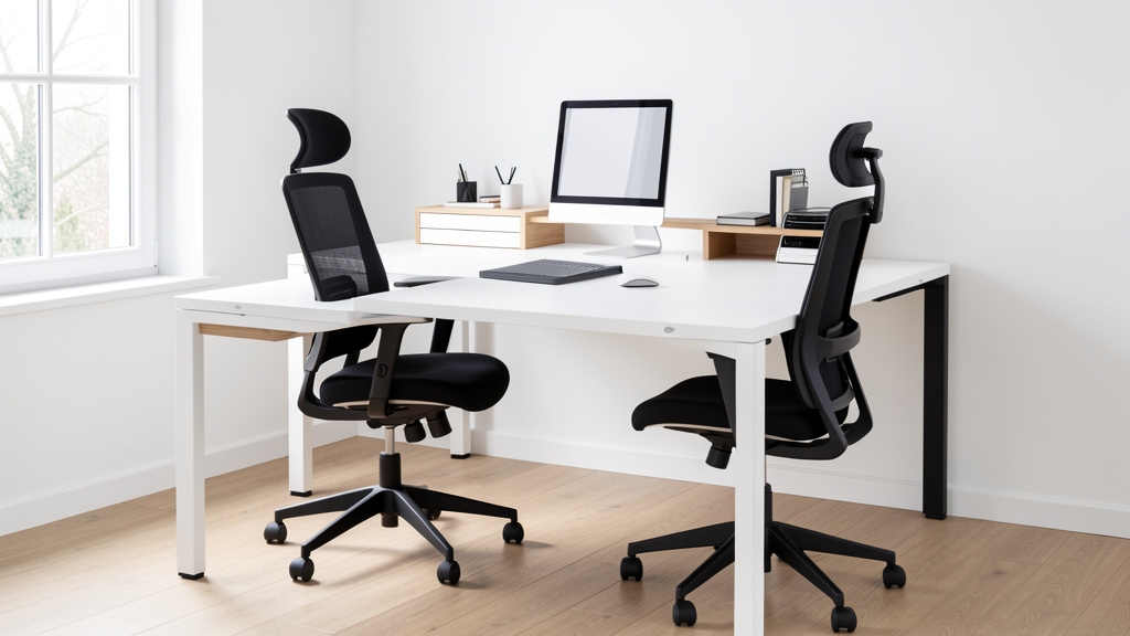 Bureau blanc mat Iconiko Home MK