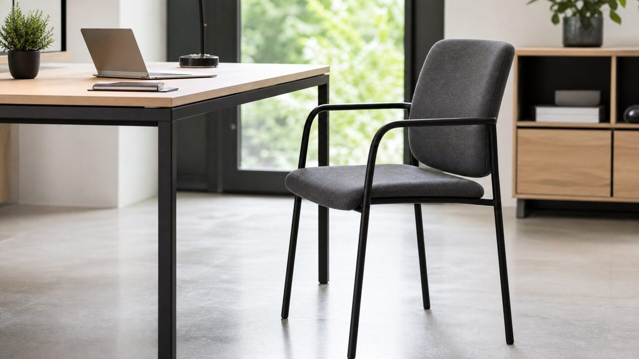Accoudoirs réglables pour chaise de bureau sans roulettes