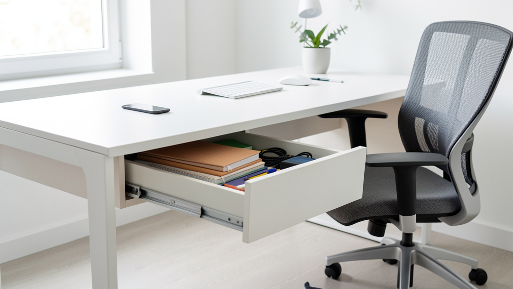 choisir un tiroir sous bureau adapté
